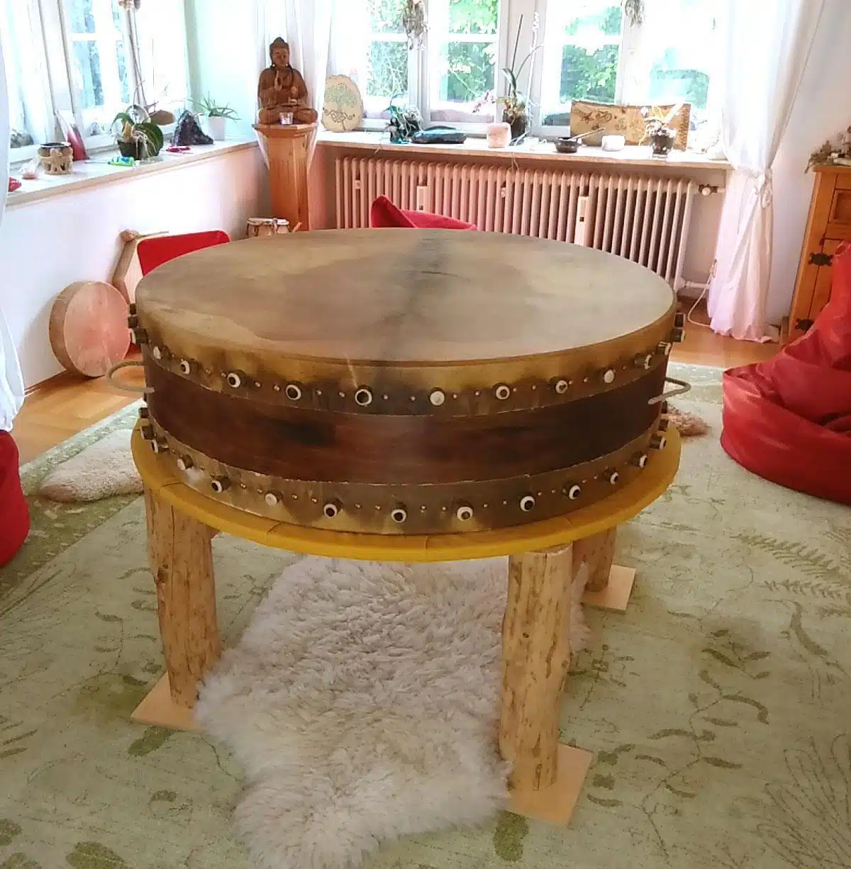 trommel bison bueffel taton